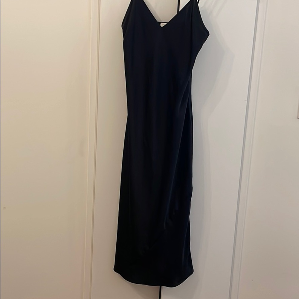Aritzia Wilfred Only Slip Midi Dress
